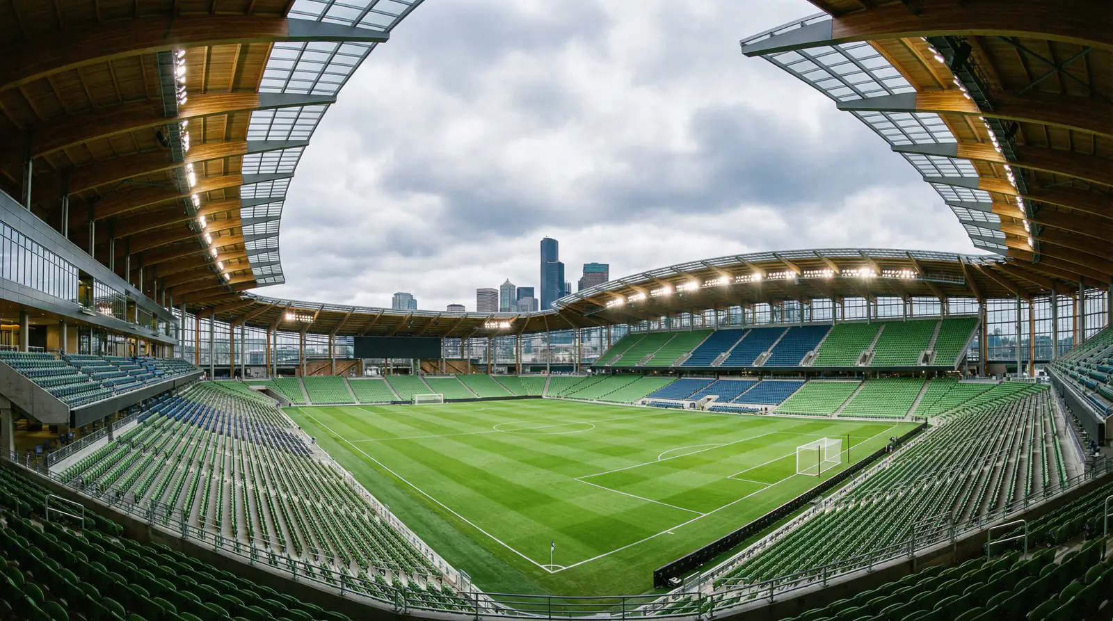 Lumen Field in Seattle waar België het WK 2026 opent tegen Egypte